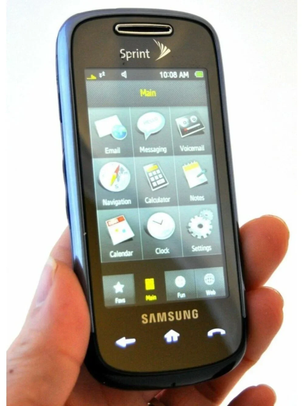 (For Collection) Samsung SPH-M810 Instinct S30 Sprint Cell Phone bluetooth GPS